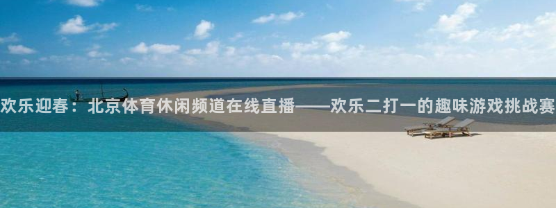 欢乐迎春：北京体育休闲频道在线直播——欢乐二打一的趣味游戏挑战赛