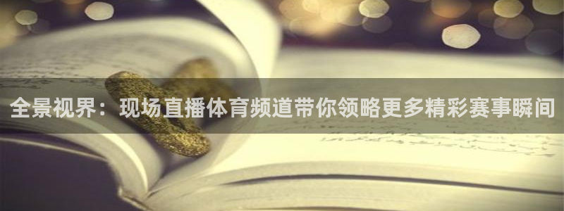 全景视界：现场直播体育频道带你领略更多精彩赛事瞬间