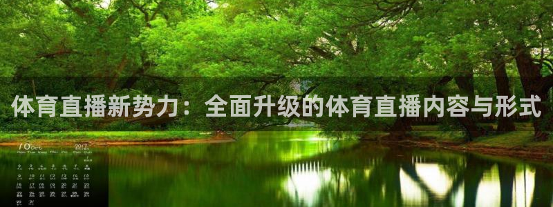 体育直播新势力：全面升级的体育直播内容与形式